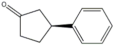 (S)-3-苯基环戊酮结构式