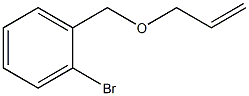烯丙基-2-溴苯甲基醚结构式