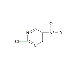 2-氯-5-硝基嘧啶结构式