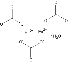水合碳酸铕(III)结构式