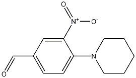 3-硝基-4-(1-吡咯烷)苯甲醛结构式