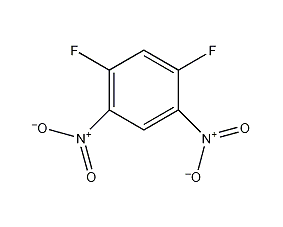 1,5-二氟-2,4-二硝基苯结构式