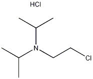 2-二异丙基氨基乙基氯化物盐酸盐结构式
