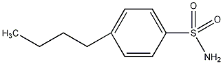 4-正丁基苯磺酰胺结构式