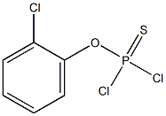 O-(2-氯苯基)二氯硫代磷酸结构式