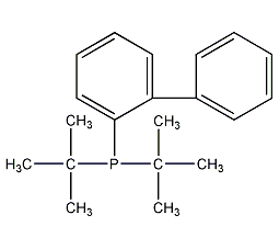 2-(二叔丁基膦基)联苯结构式