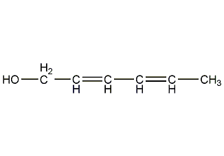 2,4-已二烯-1-醇结构式