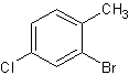 2-溴-4-氯甲苯结构式