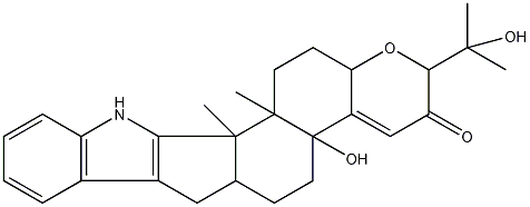 Paxilline结构式