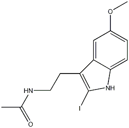 2-碘褪黑激素结构式