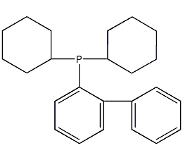 2-(环己基膦基)联苯结构式
