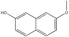 7-甲氧基-2-萘结构式