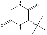 (S)-3-异丙基-2,5-哌嗪二酮结构式