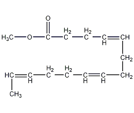 4,8-癸二烯酸甲基酯结构式