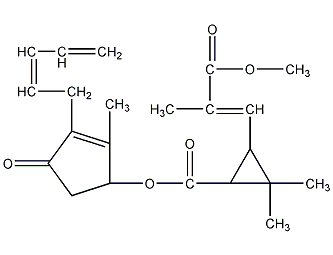 除虫菊素 II结构式