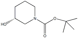 (R)-1-丁氧羰基-3-羟基哌嗪结构式