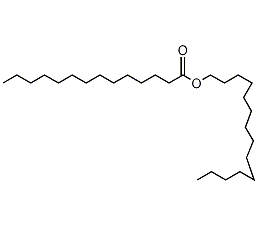 肉豆蔻酸十四烷基酯结构式