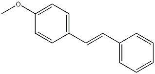4-甲氧基芪结构式