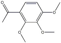 2',3',4'-三甲氧基苯乙酮结构式