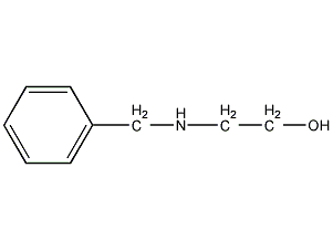 N-苄基乙醇胺结构式