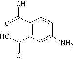 4-氨基邻苯二甲酸结构式