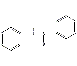 N-苯基硫代苯甲酰胺结构式
