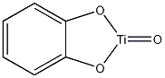 [1,2-苯己二醇(2-)-O,O']氧钛结构式