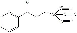(甲基苯甲酸)三碳酰铬结构式