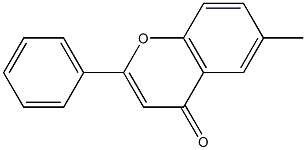 6-甲基黄酮结构式