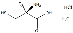 D-半胱氨酸盐酸盐一水结构式
