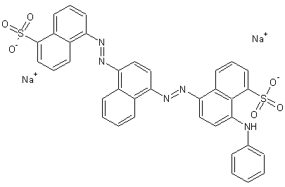 酸性黑24结构式