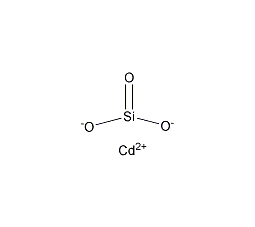 偏硅酸镉结构式
