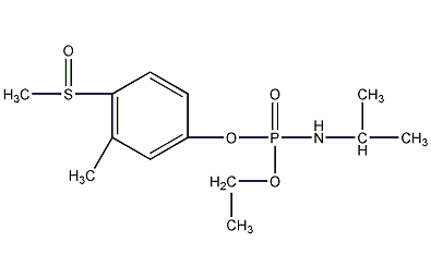 苯线磷亚砜结构式