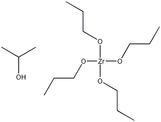 异丙醇锆(Ⅳ)异丙醇加合物结构式