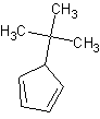 叔丁基环戊二烯结构式