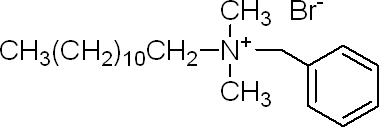十二烷基二甲基苄基溴化铵结构式