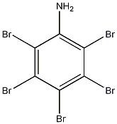 2,3,4,5,6-五溴苯胺结构式