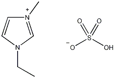 1-乙基-3-甲基咪唑硫酸氢盐结构式