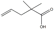 2,2-二甲基-4-戊烯酸结构式