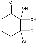 3,3-Dichloro-2,2-dihydroxycyclohexanone