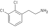 2,3-二氯苯乙胺结构式
