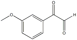 3-甲氧基苯基乙二醛水合物结构式