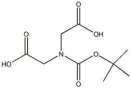 N-Boc-亚氨基二乙酸结构式