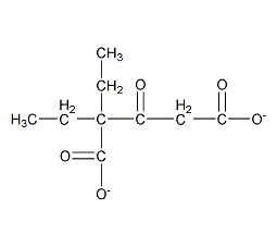 1,3-丙酮二羧酸二乙基结构式