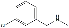 3-氯-N-甲基苄胺结构式