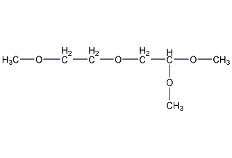 2-甲氧基乙氧基)-乙醛缩二甲醇结构式