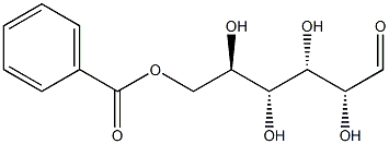 6-O-苯甲酰-D-葡萄烯糖结构式