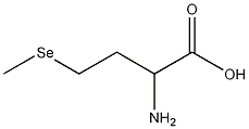 硒基-DL-甲硫氨酸结构式