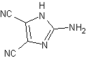 2-氨基-4,5-咪唑二腈结构式