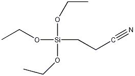 (2-氰乙基)三乙氧基硅烷结构式